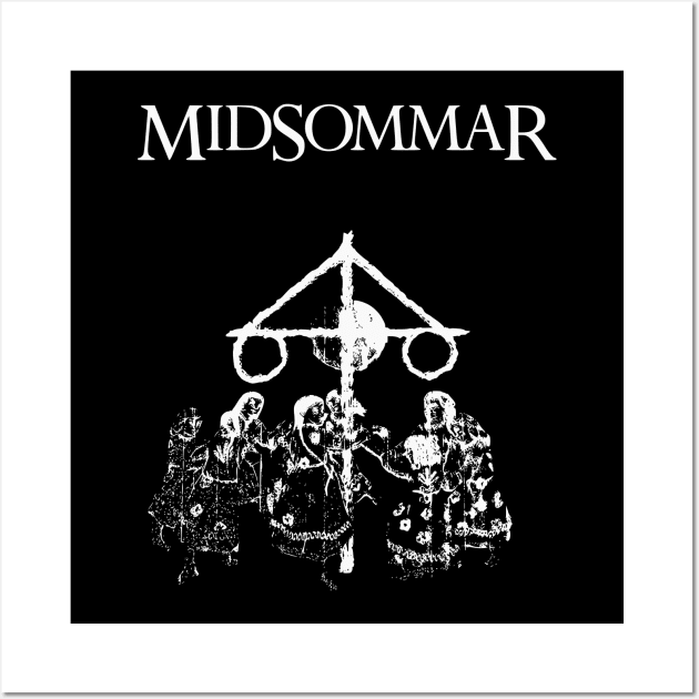 Midsommar (ᛒ) Wall Art by amon_tees